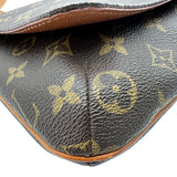 ルイ・ヴィトン LOUIS VUITTON ミュゼット・サルサ ショート M51258 ブラウン モノグラム/レザー レディース ショルダーバッグ