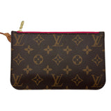 ルイ・ヴィトン LOUIS VUITTON ネヴァーフルPM M41001 ブラウン モノグラム/レザー レディース トートバッグ