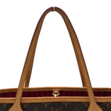 ルイ・ヴィトン LOUIS VUITTON ネヴァーフルPM M41001 ブラウン モノグラム/レザー レディース トートバッグ
