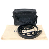 ルイ・ヴィトン LOUIS VUITTON ミニ・ソフトトランク M44735 ブラック モノグラム・エクリプス メンズ ショルダーバッグ
