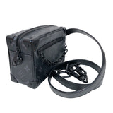 ルイ・ヴィトン LOUIS VUITTON ミニ・ソフトトランク M44735 ブラック モノグラム・エクリプス メンズ ショルダーバッグ