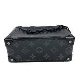 ルイ・ヴィトン LOUIS VUITTON ミニ・ソフトトランク M44735 ブラック モノグラム・エクリプス メンズ ショルダーバッグ