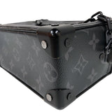 ルイ・ヴィトン LOUIS VUITTON ミニ・ソフトトランク M44735 ブラック モノグラム・エクリプス メンズ ショルダーバッグ