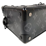 ルイ・ヴィトン LOUIS VUITTON ミニ・ソフトトランク M44735 ブラック モノグラム・エクリプス メンズ ショルダーバッグ