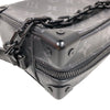 ルイ・ヴィトン LOUIS VUITTON ミニ・ソフトトランク M44735 ブラック モノグラム・エクリプス メンズ ショルダーバッグ
