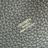 エルメス HERMES ピコタンロックPM U刻 ブルードプリュス シルバー金具 トリヨン レディース ハンドバッグ