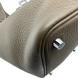 エルメス HERMES ピコタンロックPM Y刻 エトゥープ シルバー金具 トリヨン レディース ハンドバッグ