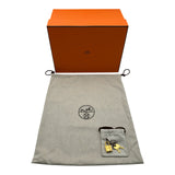 エルメス HERMES ピコタンロックPM U刻 ブラック ゴールド金具 トリヨン レディース ハンドバッグ