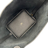 エルメス HERMES ピコタンロックPM B刻 ブラック ゴールド金具 トリヨン レディース ハンドバッグ