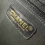 シャネル CHANEL GTTチェーントートバッグ A18005 7番台 ブラック ゴールド金具 キャビアスキン レディース トートバッグ