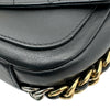 シャネル CHANEL スモールフラップバッグ AS0412 27番台 ブラック ゴールド/シルバー金具 カーフ レディース ショルダーバッグ