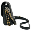シャネル CHANEL スモールフラップバッグ AS0412 27番台 ブラック ゴールド/シルバー金具 カーフ レディース ショルダーバッグ
