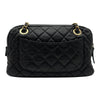 シャネル CHANEL マトラッセチェーンハンドバッグ 18番台 ブラック ゴールド金具 ラムスキン レディース ハンドバッグ
