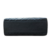 シャネル CHANEL マトラッセ トップ ハンドルバッグ A12397 ブラック ゴールド金具 キャビアスキン レディース トートバッグ