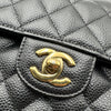 シャネル CHANEL マトラッセ23 A01113 ブラック ゴールド金具 キャビアスキン レディース ショルダーバッグ