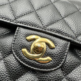 シャネル CHANEL マトラッセ23 A01113 ブラック ゴールド金具 キャビアスキン レディース ショルダーバッグ