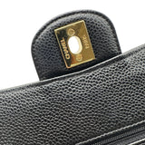 シャネル CHANEL マトラッセ23 A01113 ブラック ゴールド金具 キャビアスキン レディース ショルダーバッグ