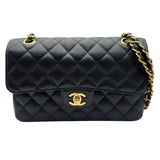 シャネル CHANEL マトラッセ23 A01113 ブラック ゴールド金具 キャビアスキン レディース ショルダーバッグ
