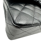 シャネル CHANEL マトラッセ23 A01113 ブラック ゴールド金具 キャビアスキン レディース ショルダーバッグ