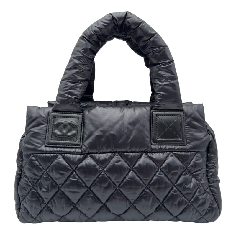 シャネル CHANEL コココクーン ハンドバッグ A48619 16番台 ブラック