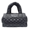シャネル CHANEL コココクーン ハンドバッグ A48619 16番台 ブラック ナイロン レディース ハンドバッグ