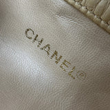 シャネル CHANEL ココマーク バケットバッグ 3番台 ベージュ ゴールド金具 ラムスキン レディース ショルダーバッグ