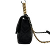 シャネル CHANEL CHANEL19 ラージバッグ AS1161 ブラック ゴールド/シルバー金具 シャイニーラムスキン レディース ショルダーバッグ