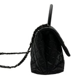 シャネル CHANEL ココハンドル29 A92991 21番台 ブラック シルバー金具 キャビアスキン レディース ショルダーバッグ