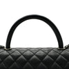 シャネル CHANEL ココハンドル29 A92991 21番台 ブラック シルバー金具 キャビアスキン レディース ショルダーバッグ