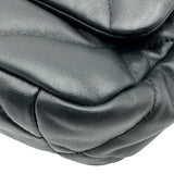 シャネル CHANEL CHANEL19バッグ AS1160 ブラック シルバー/ゴールド金具 シャイニーラムスキン レディース ショルダーバッグ