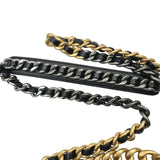 シャネル CHANEL CHANEL19バッグ AS1160 ブラック シルバー/ゴールド金具 シャイニーラムスキン レディース ショルダーバッグ