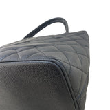 シャネル CHANEL 復刻トート A01804 9番台 ブラック シルバー金具 キャビアスキン レディース トートバッグ