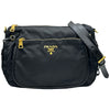 プラダ PRADA ナイロン ショルダーバッグ BT0689 ブラック ゴールド金具 ナイロン レディース ショルダーバッグ