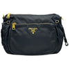 プラダ PRADA ナイロン ショルダーバッグ BT0689 ブラック ゴールド金具 ナイロン レディース ショルダーバッグ