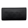 ルイ・ヴィトン LOUIS VUITTON ポルトフォイユ・ブラザ M62900 ブラック モノグラムシャドウレザー レディース 長財布