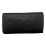 ルイ・ヴィトン LOUIS VUITTON ポルトフォイユ・ブラザ M62900 ブラック モノグラムシャドウレザー レディース 長財布