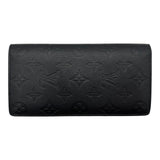 ルイ・ヴィトン LOUIS VUITTON ポルトフォイユ・ブラザ M62900 ブラック モノグラムシャドウレザー レディース 長財布