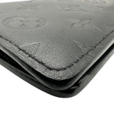 ルイ・ヴィトン LOUIS VUITTON ポルトフォイユ・ブラザ M62900 ブラック モノグラムシャドウレザー レディース 長財布