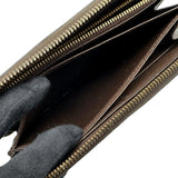 ルイ・ヴィトン LOUIS VUITTON ジッピー・ウォレット N60015 ブラウン ダミエ/レザー レディース 長財布