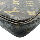 ルイ・ヴィトン LOUIS VUITTON ポシェット・アクセソワール M51980 ブラウン モノグラム/レザー レディース ハンドバッグ