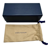 ルイ・ヴィトン LOUIS VUITTON サングラス・LVシグネチャースクエアラウンド Z2381U ブラック/グレー プラスチック メンズ サングラス