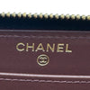 シャネル CHANEL クラシック ロングジップウォレット AP0242 31番台 ブラック ゴールド金具 キャビアスキン レディース 長財布