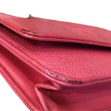 シャネル CHANEL ココマーク チェーンウォレット A48654 ピンク シルバー金具 キャビアスキン レディース ショルダーバッグ