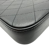 シャネル CHANEL マトラッセ チェーンウォレット 29番台 ブラック ゴールド金具 ゴートスキン/パール レディース ショルダーバッグ