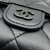 シャネル CHANEL クラシック スモールフラップウォレット AP0229 ブラック ブラック金具 ラムスキン レディース 三つ折り財布
