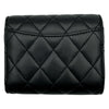シャネル CHANEL クラシック スモールフラップウォレット AP0229 ブラック ブラック金具 ラムスキン レディース 三つ折り財布