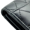 シャネル CHANEL クラシック スモールフラップウォレット AP0229 ブラック ブラック金具 ラムスキン レディース 三つ折り財布