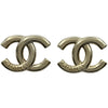 シャネル CHANEL ココマーク ピアス シャンパンゴールド メタル アクセサリー