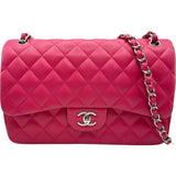 シャネル CHANEL デカマトラッセ30 A58600 19番台 ピンク シルバー金具 ラム レディース ショルダーバッグ