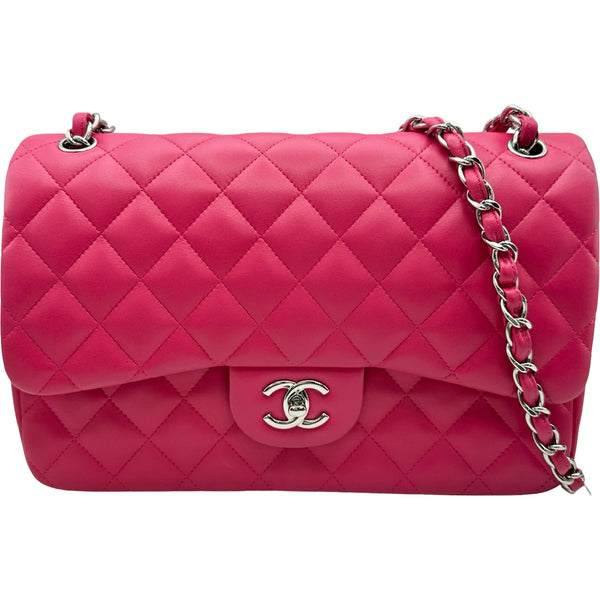 シャネル CHANEL デカマトラッセ30 A58600 19番台 ピンク シルバー金具
